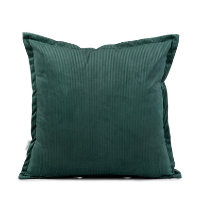 NANTU Velvet Imitation Corduroy Green Cushion Cover 45x45 cm