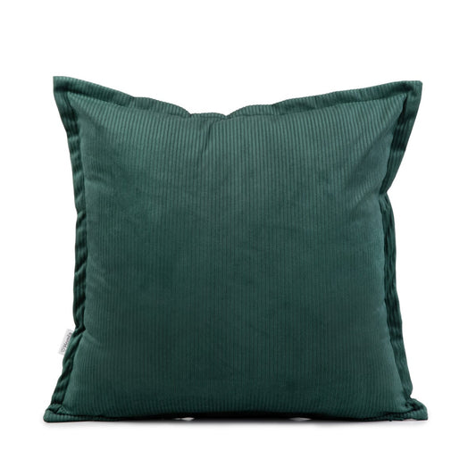 NANTU Velvet Imitation Corduroy Green Cushion Cover 45x45 cm