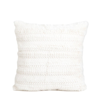 Pillowcases MARIL Faux Fur Ecru Pillowcase 45x45 cm