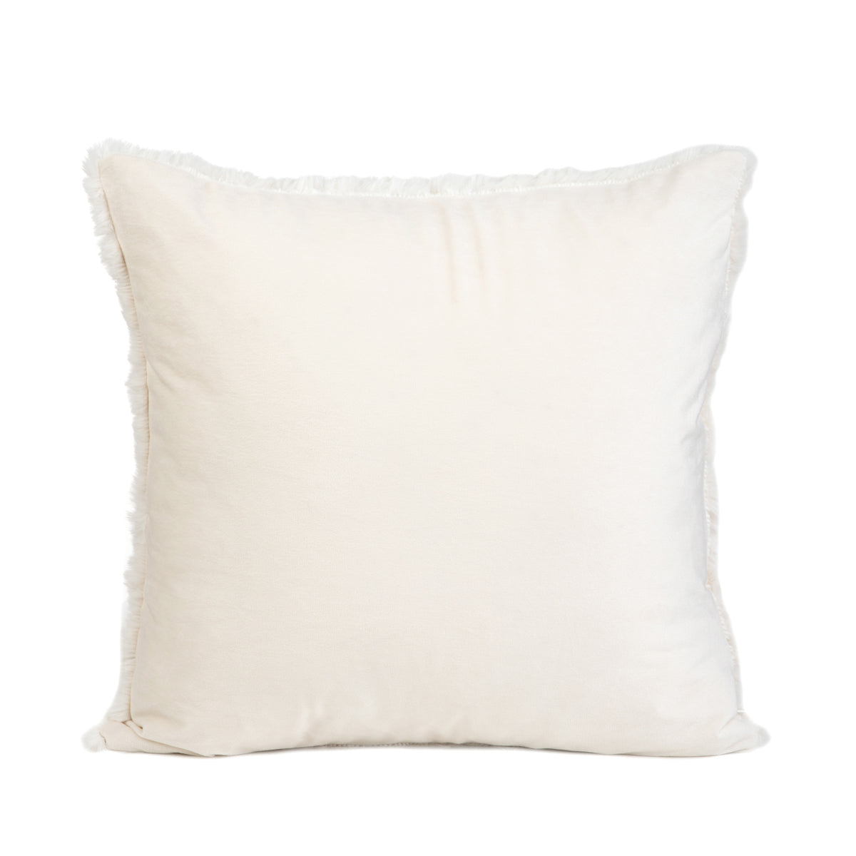 Pillowcases MARIL Faux Fur Ecru Pillowcase 45x45 cm