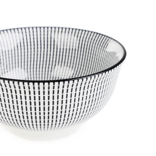 NAVIA Black Ceramic Bowl 13x13x5cm