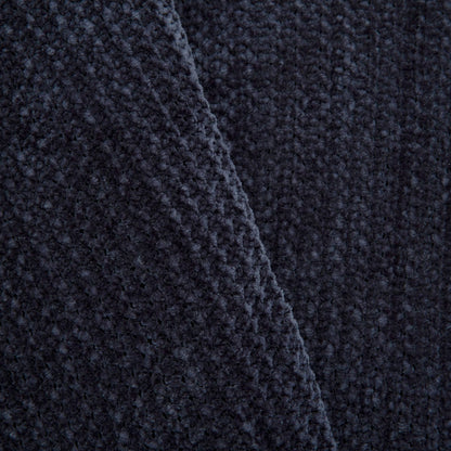 Chenille Navy Blue Blanket 130x170 cm Soft Warm Throw