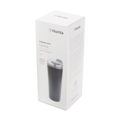 GASPAR Thermal Mug Graphite 0.6L