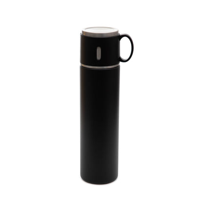 LIBRE Black Thermos 0.58L Vacuum Insulated Stainless Steel