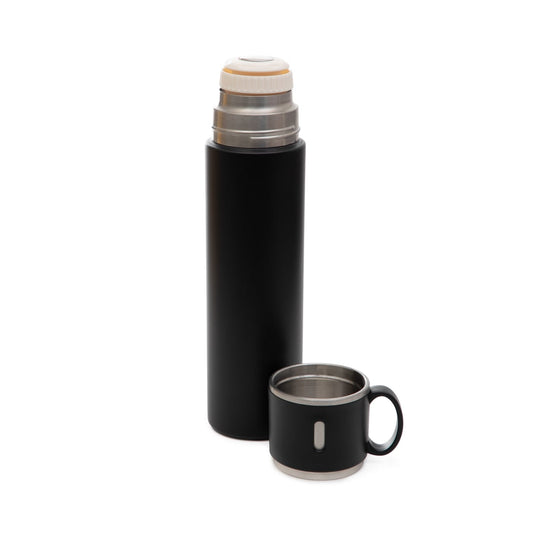 LIBRE Black Thermos 0.58L Vacuum Insulated Stainless Steel