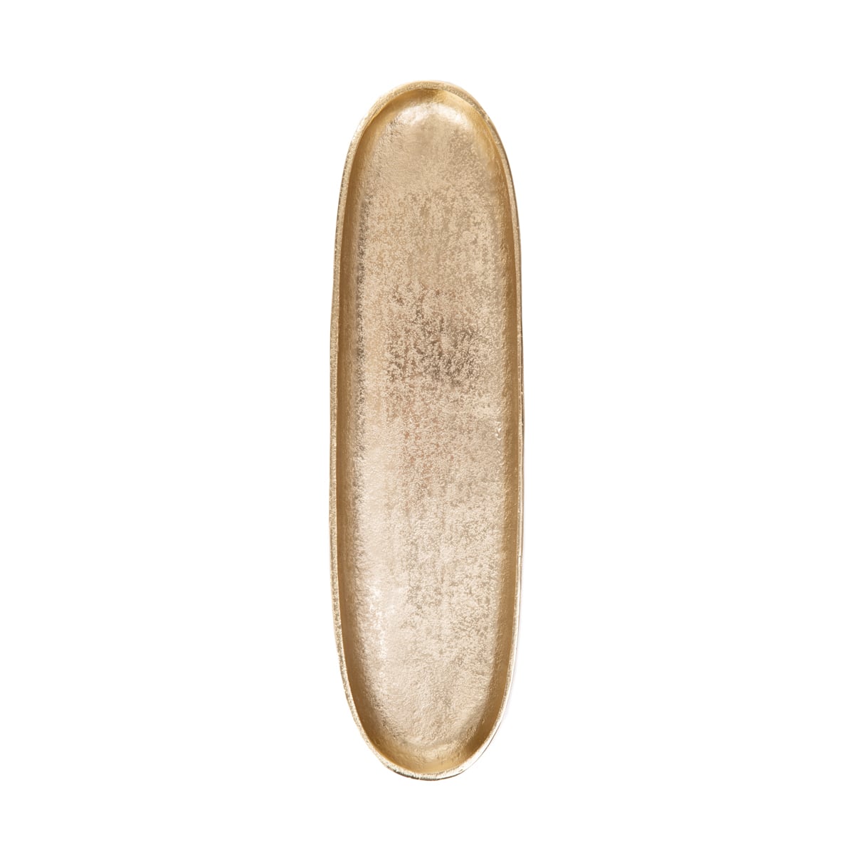 GIRONA Oblong Gold Decorative Tray 39x12x3 cm