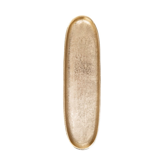 GIRONA Oblong Gold Decorative Tray 39x12x3 cm
