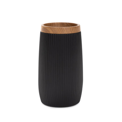 Bathroom Mug DIALL Black 6.5x13 cm