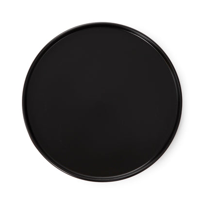 FAMELIO Black Dinner Plate 28 cm