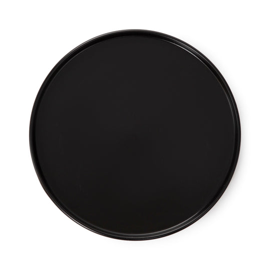 FAMELIO Black Dinner Plate 28 cm