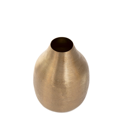 GIRONA Metal Gold Vase 16x16x23 cm