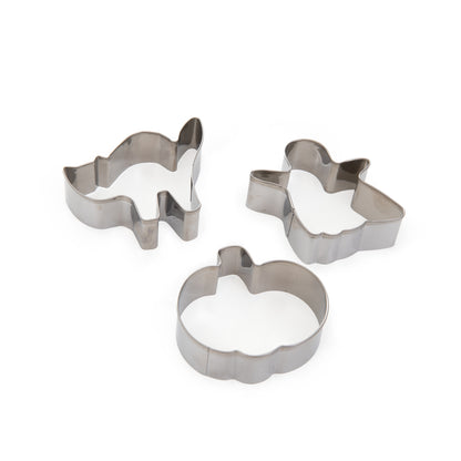 Cut-outs CLACH Halloween Cookie Cutters Set of 3 - Cat, Ghost & Pumpkin