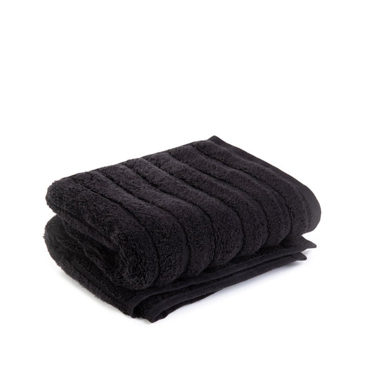 ASTRI Black Cotton Towel 50x90cm Soft & Absorbent