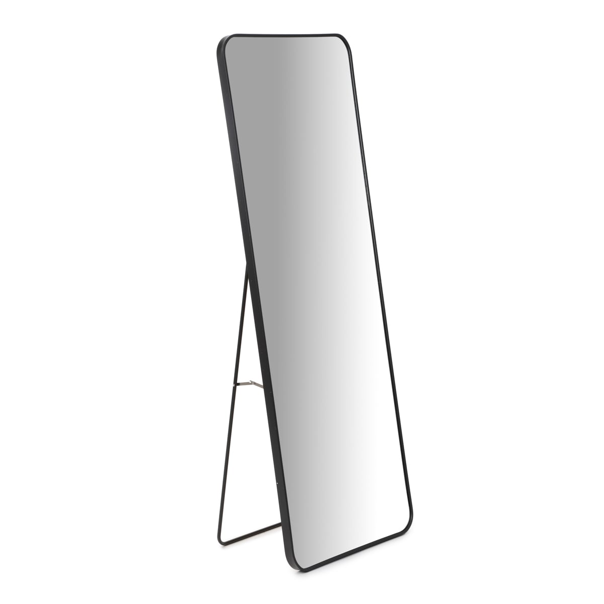ELORA Standing Rectangular Black Mirror 50x140 cm