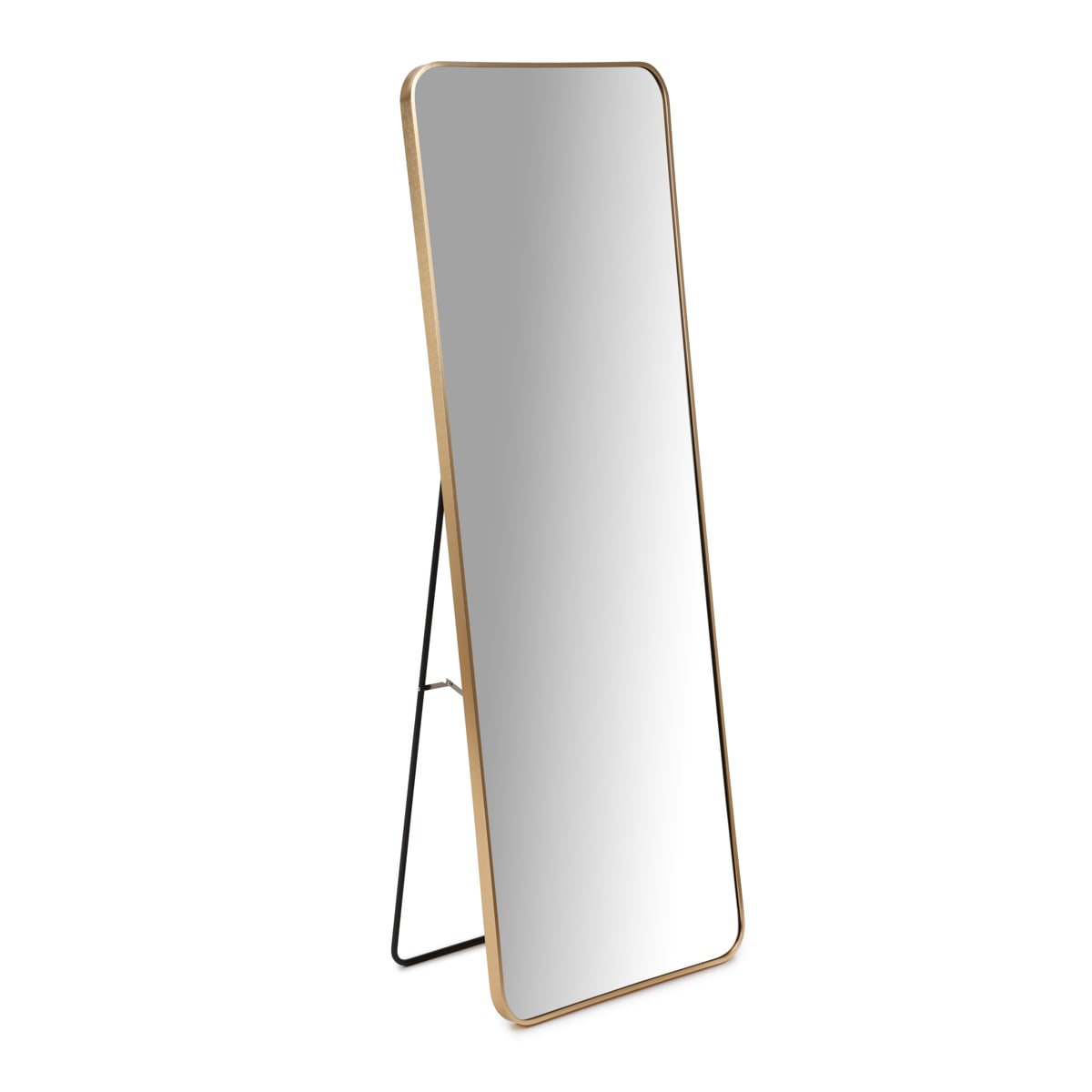 ELORA Standing Rectangular Gold Mirror 50x140 cm