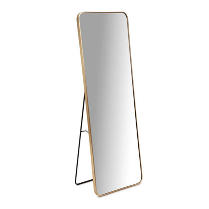 ELORA Standing Rectangular Gold Mirror 50x140 cm