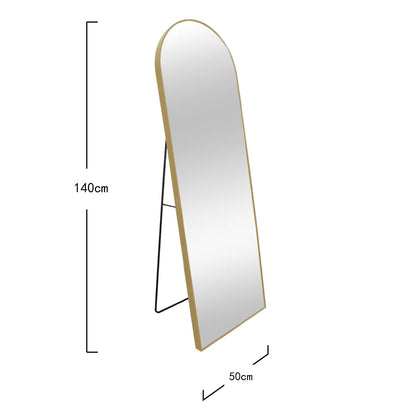 ELORA Standing Gold Mirror 50x140 cm