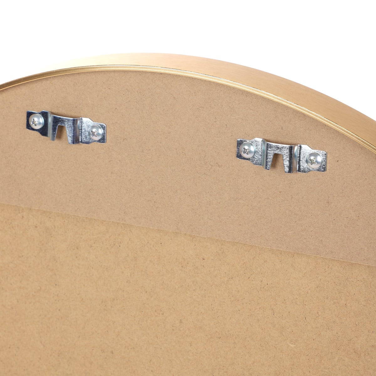ELORA Hanging Oval Gold Mirror 50x90 cm