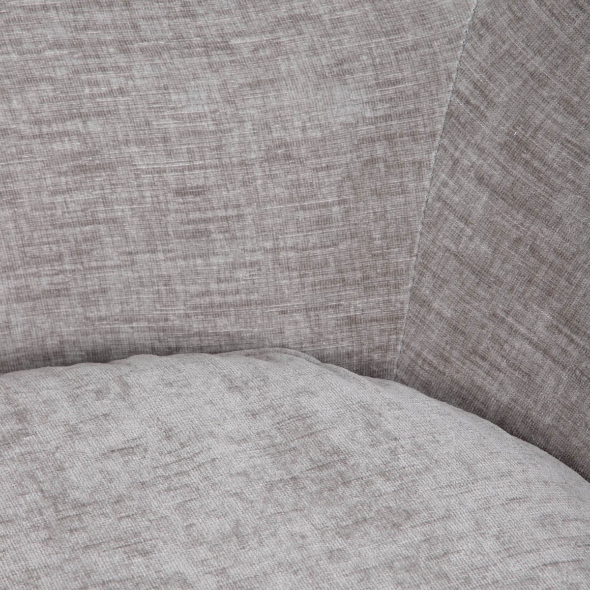 LUNAIRE armchair LUNAIRE Swivel Velour Grey Armchair 86x76x87 cm