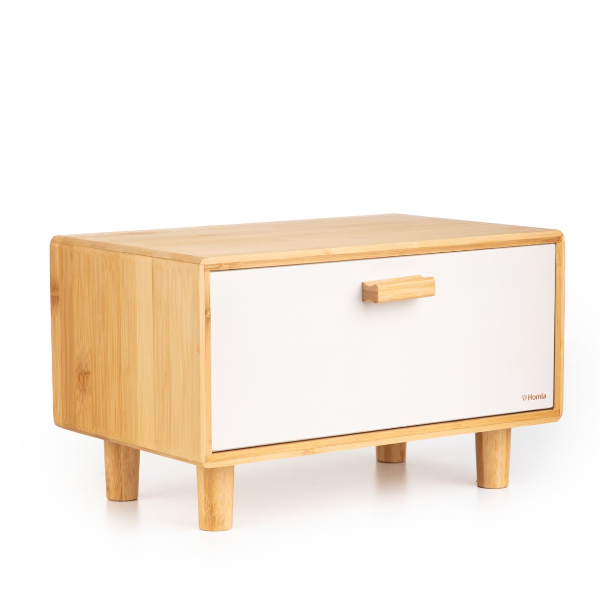 BAMBOU Cream Bamboo Breadbox 35x23x22 cm