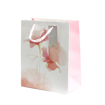 Cymka Poppies Gift Bag with Card - 33x27x1 cm