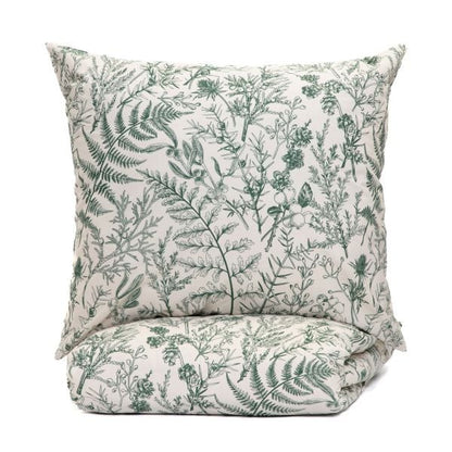 LILIANE ESSENTIALS Leaf Microfibre Bedding Set 220x200 + 2 Pillowcases