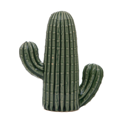 Ceramic Cactus Standing Decoration 16x6x14 cm