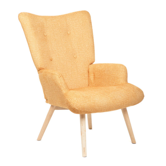 Armchair MOSS POP in Mustard Fabric 72x73x96cm