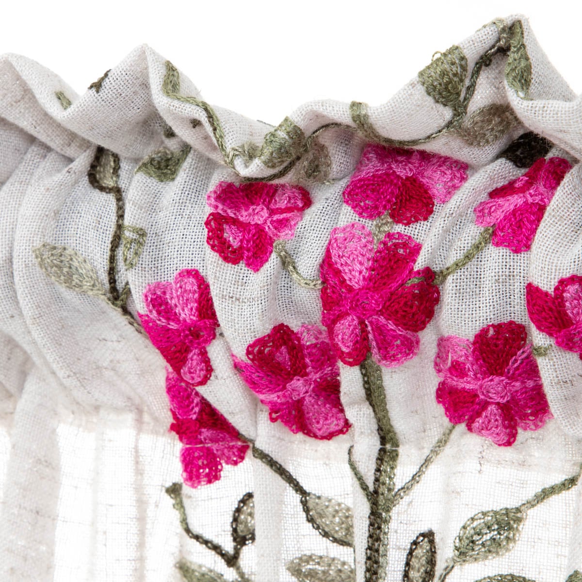DARLA Embroidered Flower Curtain 140x250 cm
