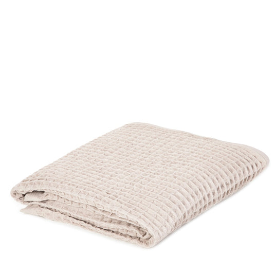 VAFFEL Beige Cotton Bath Towel 100x150 cm