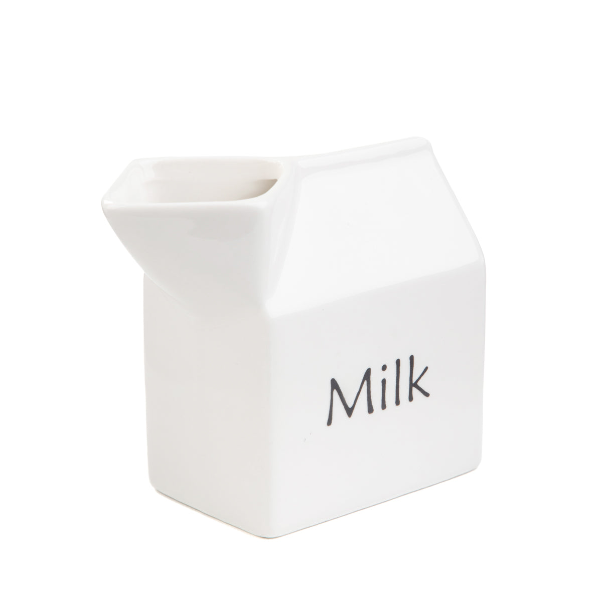 Nelson White Ceramic Creamer with Inscription 0.2L