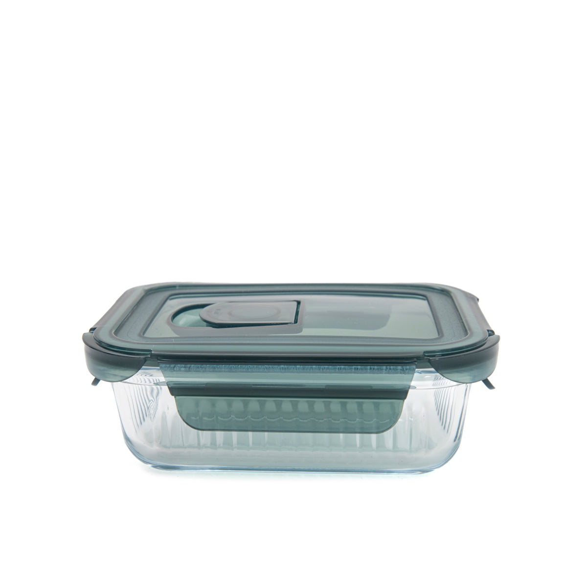 REMMIE container REMMIE Rectangular Glass Container S 0.37L Airtight Storage