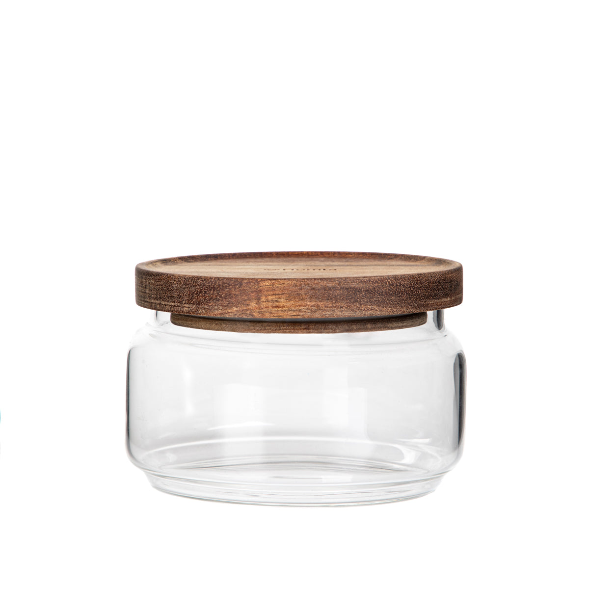 GABIN Glass Container with Acacia Lid 0.7L