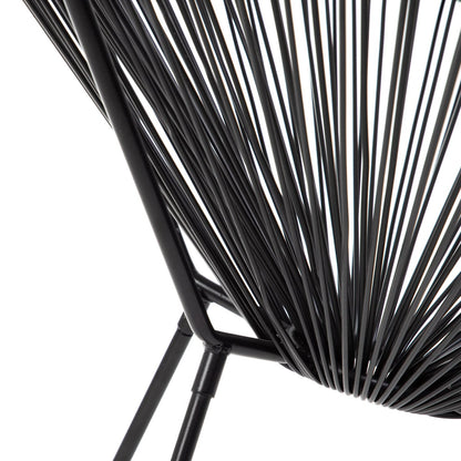 Armchair ACAPULCO FIESTA Black 70x73x80 cm