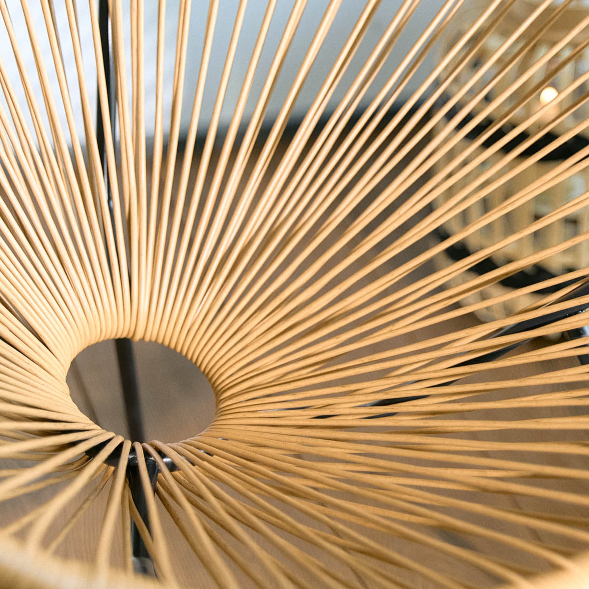 Armchair Acapulco Fiesta Natural Round Rope Technorattan