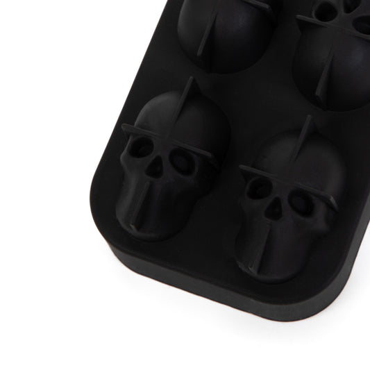 ALCOLE Skull Ice Mould for Unique Ice Cubes - Silicone Bar Accessory