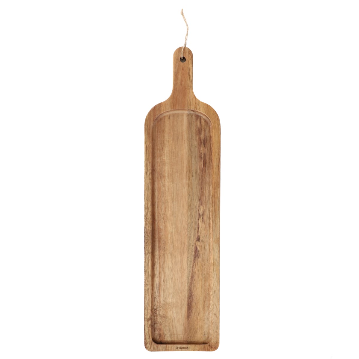 MOOKA Natural Wood Serving Tray 59x14.5 cm