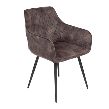 SATORI Brown Chair with Ergonomic Support and Durable Frame