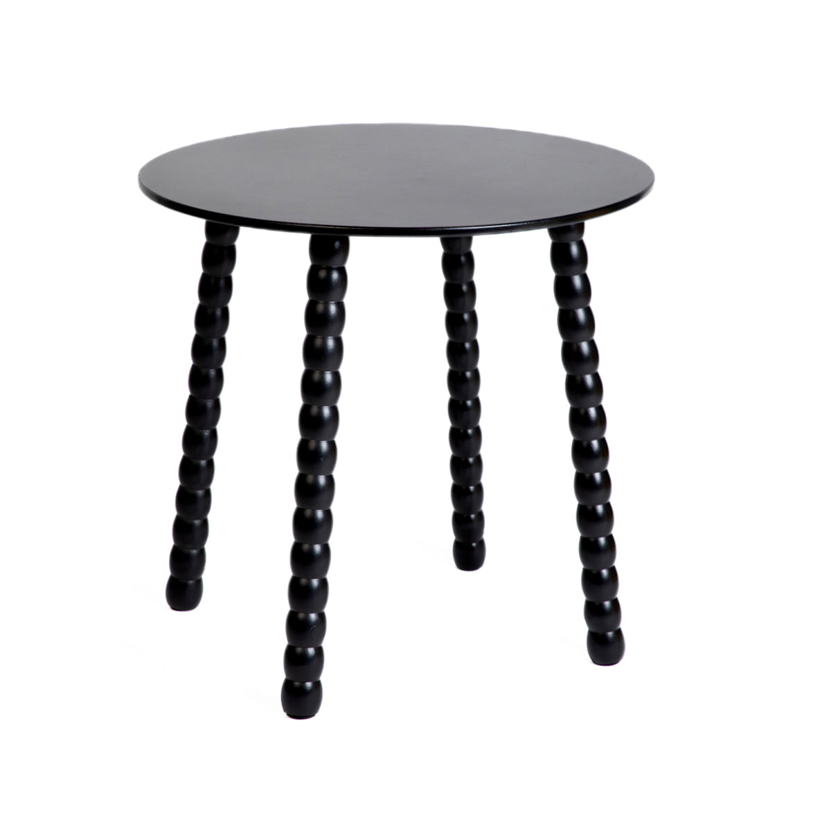 RESLE Black Coffee Table 40x40x40 cm