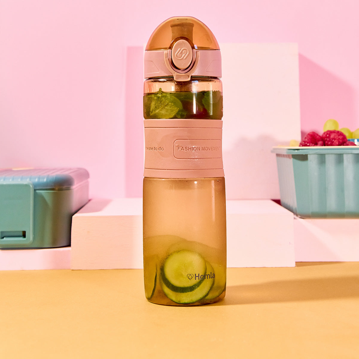 POPPIE Pink Bottle 0.6L