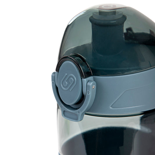POPPIE Blue Bottle 0.6L - Ergonomic and Compact