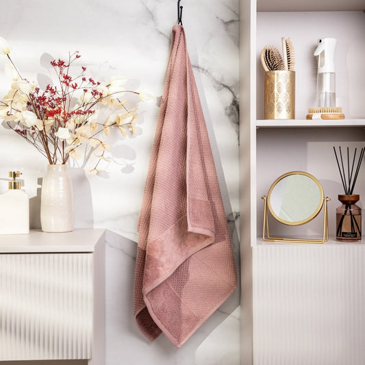 NASIA Cotton Pink Towel 70x130 cm