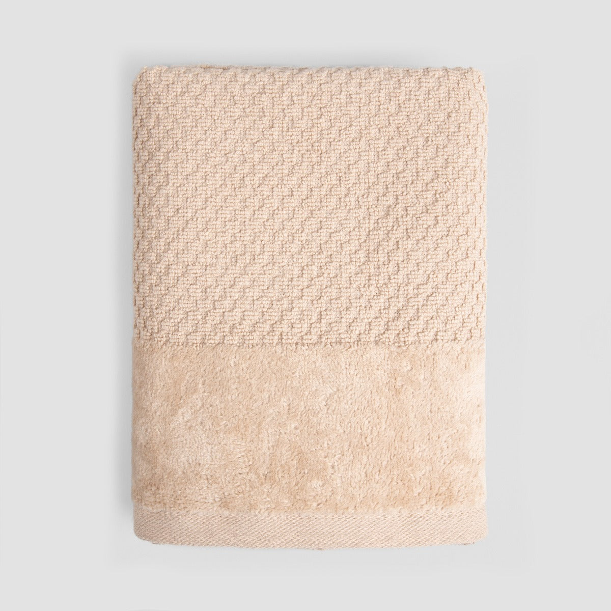 NASIA Cotton Beige Towel 50x90 cm