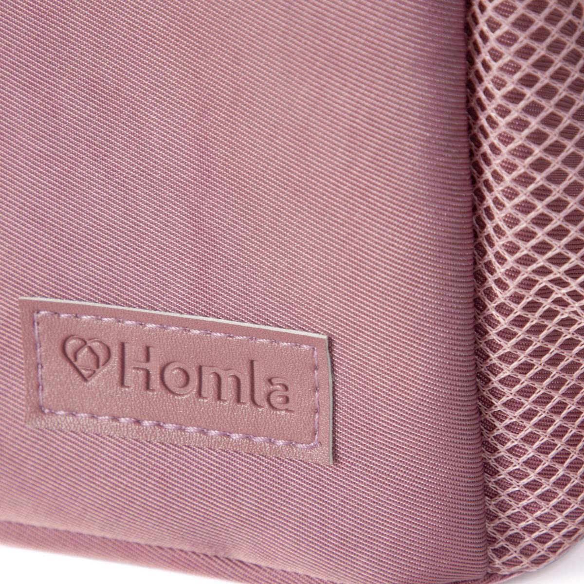 CHUBAG Pink Lunch Bag with Side Pockets and Comfortable Handles