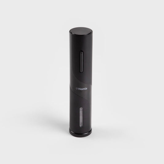 ALCOLE Electric Black Corkscrew - Compact Wine Opener