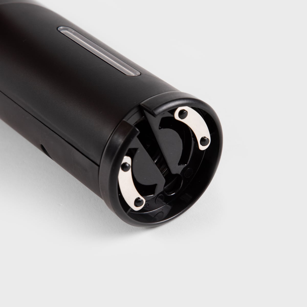 ALCOLE Electric Black Corkscrew - Compact Wine Opener