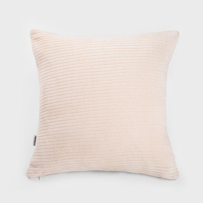Ecru Chenille Pillowcase 45x45 cm