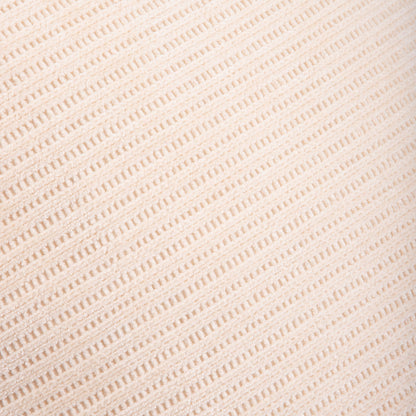 Ecru Chenille Pillowcase 45x45 cm