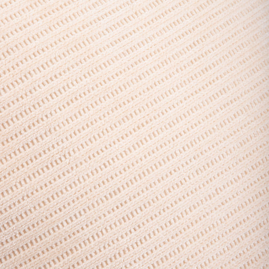 Ecru Chenille Pillowcase 45x45 cm