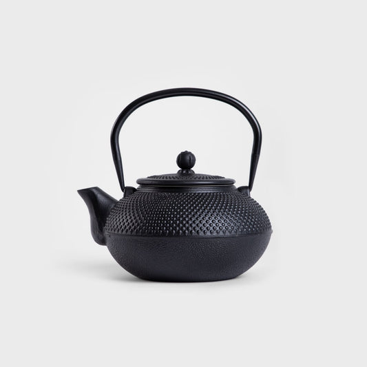ANDREAS Cast Iron Tea Pot Black 1.5L